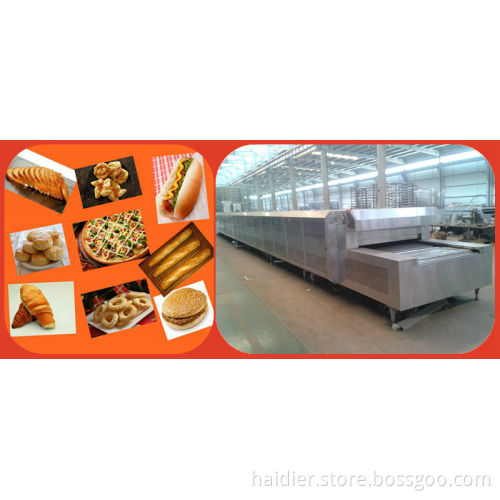 Industrial Bread Macking Machine Tunnel Oven